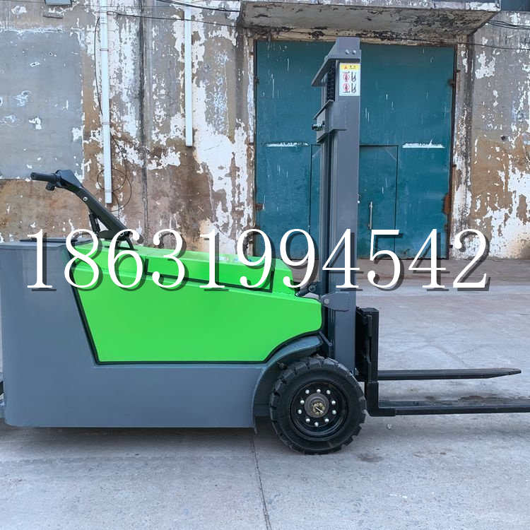 英山县小型电动叉车1吨2吨步行站驾式电瓶堆高充电装卸车液压升降车铲车